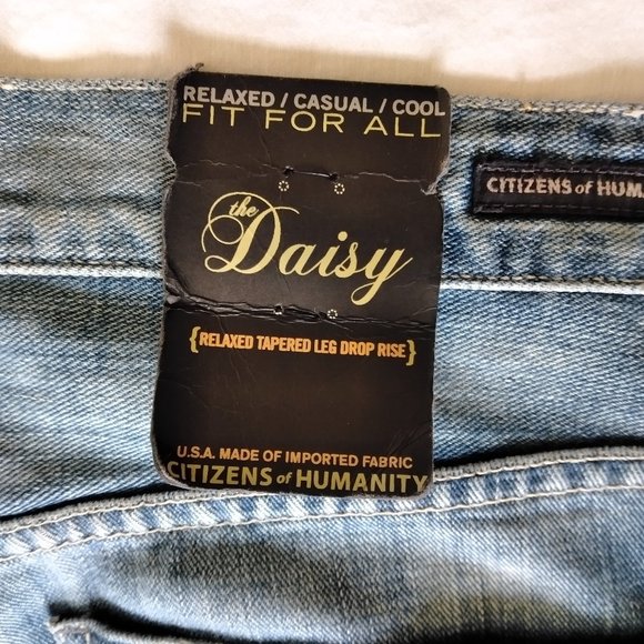 NWT CITIZENS OF HUMANITY DAISY RELAXED FIT JEANS SZ 27 - Picture 3 of 5